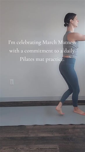 Ready to commit? Join me on idpilates.online for a daily Pilates mat workout for FREE throughout March.