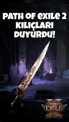 It's confirmed that swords will be added to the game in the new season! #arpg #games #pathofexile2