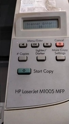 HP LaserJet printer Scanner Error Fix@macnitesh