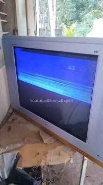Lg 29 flat crt tv half picture complaint|Stromz Repair