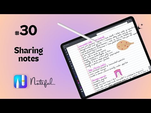 #30 Noteful (iPad): Sharing Notes for Beginners