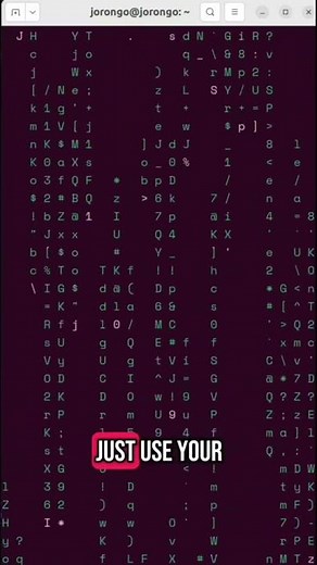 Hacker terminal Look - Cmatrix