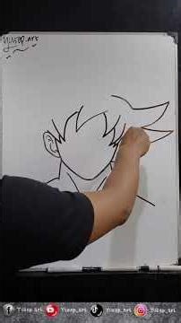 easy drawing goku