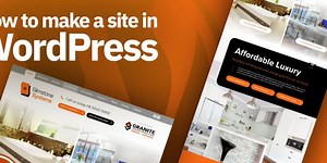 How to make a WordPress website from scratch