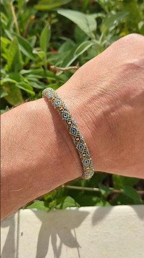 DIY bracelet macramé perles. bijoux fait main. #bracelet #macrame #perles #diy #pulsera #jewelry