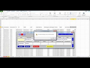 Datenbanken in Excel aus flexibler Eingabemaske erstellen. Lieferantenliste.