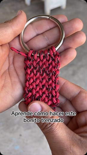 22K views · 1K reactions | Trenza de conquistador (parte1) #tutorial #macrame #trenza #knot | Diego Olvera | Facebook