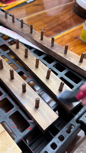 Putting the final touches on this duck call display! Ordered from my Etsy store! #duckcalls #duckcalldisplay #duckhunters #fyp #foryourpage