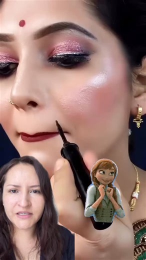 Milena Toloza on Instagram: "Tips para solucionar errores del delineador ‼️#tips #shorts #viralvideo"