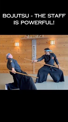 BOJUTSU — THE STAFF IS POWERFUL#bojutsu #kobudo #martialarts #genbukan