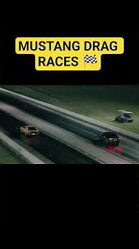 mustang drag races