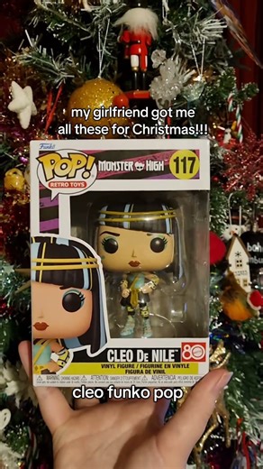 hope everyone had a fangtastic Christmas🎄🖤 #monsterhigh #christmas #haul #girlfriend #doll #funkopop