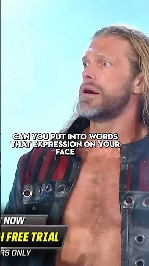 Edge Talks About His Incredible Royal Rumble Return