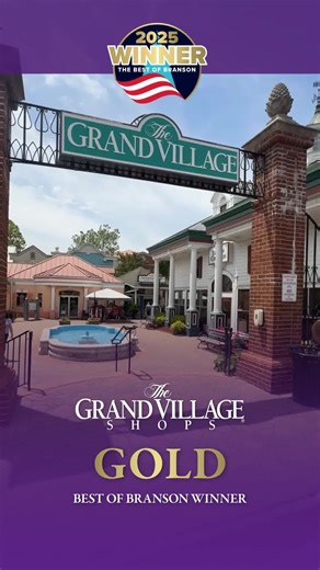 32 reactions | WE WON GOLD! ✨ Grand Village just took home the GOLD in the Best of Branson Awards and honestly, we couldn’t have done it without you (we're totally crying happy tears)! THANK YOU to everyone who voted for us! You officially have excellent taste! This crown looks good on us, don't you think?  #BestOfBranson #GoldWinner #WeWonGold #ThankYou #ExcellentTaste #ProudMoment #GrandVillage #BransonMO #Awards #CrownUs | The Grand Village Shops | Facebook