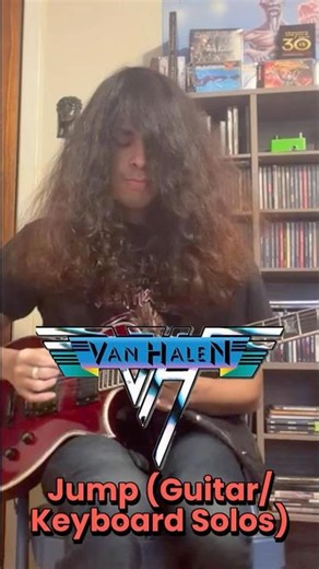 Jump (Van Halen) Guitar/Keyboard Solos Cover #vanhalen #guitar #guitarcover #rock #music #80s