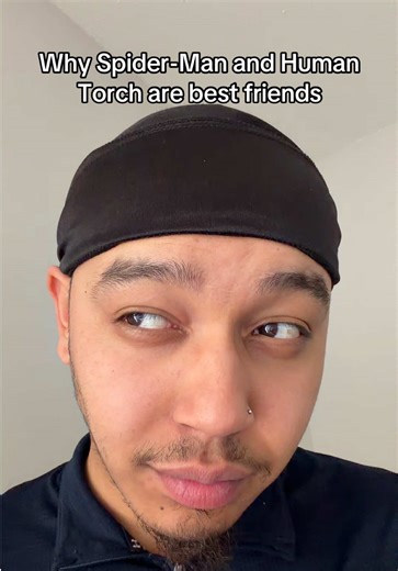 Peter and Johnny really the two class clown friends always cracking jokes 😭🤣🤝 #comics #marvel #spiderman #humantorch #fantasticfour