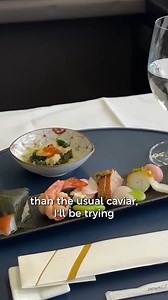 My delicious japanese appetizer : most ambitious in-flight meal of my life #review #airplanes #japan | TrekTrendy Travel