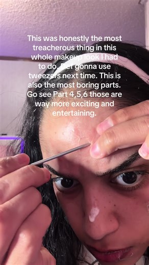 Easy frostbite 🥶 makeup. Part 3. #tiktok #trending #makeup #viral #fyp