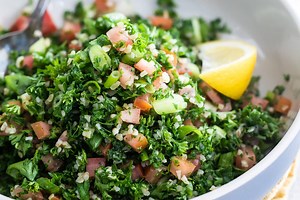Easy Bulgur Tabbouleh - Culinary Hill.mp4