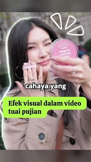 Efek visual dalam video tuai pujian #sarwendah #giorgioantonio #enews
