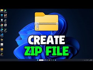 How To Create ZIP Files On Windows PC/Laptop (2025)