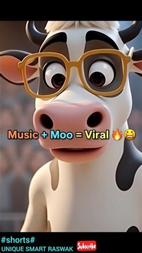 Watch Buddy & Cow’s HILARIOUS Dance-Off! 🎤🐮 3D Funny Animation & Viral Music Madness! 🕺🎶 #youtube!