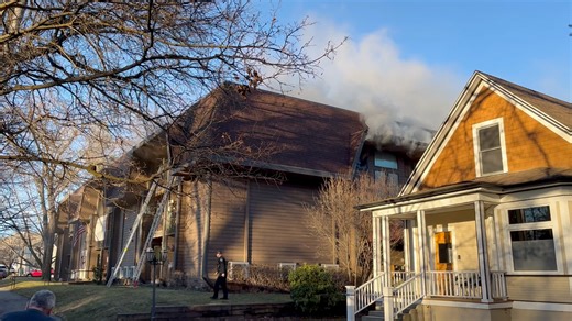 5K views · 33 reactions | A structure has caught fire in a third-floor apartment on the corner of Harrison Blvd and Hill Rd. A massive response is on the scene, avoid the area if possible. | CBS 2 Boise | Facebook