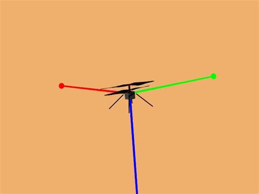 Animation of Mars Helicopter Flight Test - NASA Science