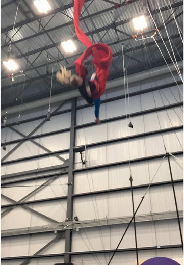 Aerial Silks Skills: Improving My First Year Drop