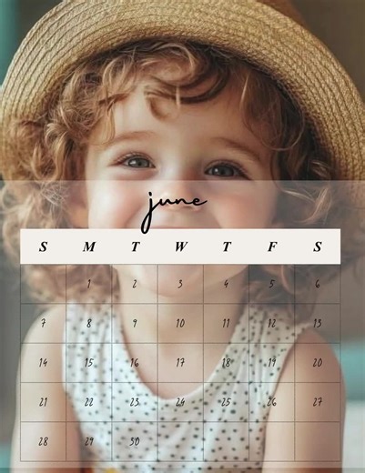 Personalized 2026 Photo Calendar | Editable Canva Template (digital Download) - Etsy Australia