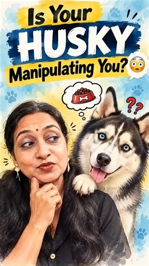 The Reality of Living With a Genius Husky 🧠 #husky #dogowner