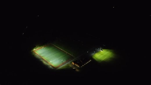 Drone footage of the new floodlights being turned on in Meath GAA Centre of Excellence Dunganny... highest quality lights for a top class facility | Meath Chronicle