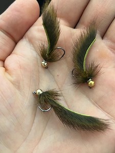 Pine Squirrel Leech - Size 10, Olive - Etsy
