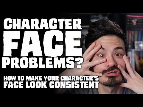 How to Draw Character Faces Consistently Using Turnarounds and Landmarks