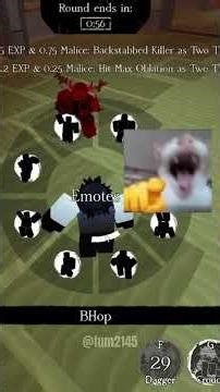 Bhop emote + Two time, please buff Two Time😭 | Roblox Forsaken