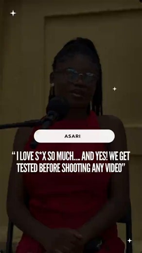 “I Love S*x so much, And Yes we get tested before shooting any video scene,porn is something we fck for hours” 😳🙆🏽‍♂️- Asari XoX on new interview educating Yomi listens about the Nigerian adult film industry, and it was refreshing to him