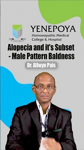 Alopecia and it's Subset Male Pattern Baldness | Pathology & Microbiology | YHMCH | Shorts