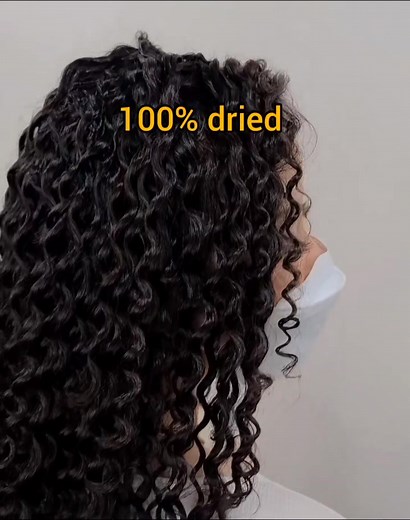 worry about getting frizzy after dry? use diffuser or let it air dry! #tips #spiralperm #燙髮 #기술 #아이디어 #masterofmaster #tightcurls #hairbyclairechang
