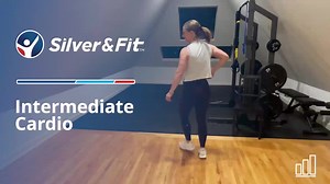 Join Heather in this Intermediate Cardio Workout that will benefit your heart health. Learn various upper body/lower body options to stylize your combinations. Get your heart pumping and boost your mood while having fun! You’ll leave feeling focused and strong. Enjoy on Facebook at www.facebook.com/silverandfit or YouTube at www.youtube.com/silverandfit! Please review our full Warnings and Disclaimers before participating in any Silver&Fit exercise videos: https://bit.ly/SF-disclaimers. Music li