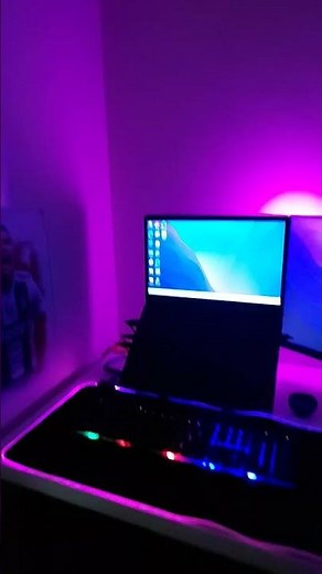 Laptop gaming setup Asus TUF VG249Q. #laptopgaming #gamingsetup #techsource ‪@TechSource‬ ‪@ASUS‬