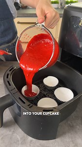 55K views · 354 reactions | How To Make Cupcakes In The Air Fryer! 療 | Eitan Bernath | Facebook