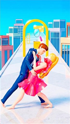 Couple Dance Run #10 #shorts #viral #games