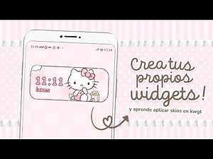 Have Cute Widgets! and Learn How to Create Them with KWGT ⊹˚. ♡ | @kcandytutos