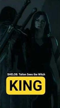 Shelob: Talion Sees the Witch King | Shadow of War