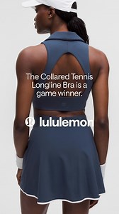 Collared up, cooled down—this bra’s always in play. | lululemon | Facebook