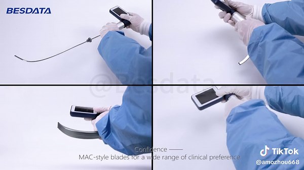 Video laryngoscope makes intubation easy#laryngoscope #laryn #intubation #tiktok