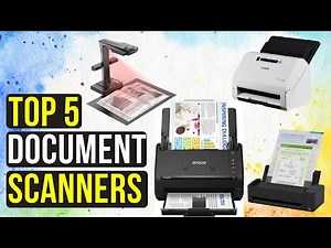 Top 5 Best Document Scanners 2026 🔥 Go Paperless Like a Pro!