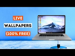 How To Apply Live Wallpaper in Windows 10 PC 2024 | Free Animated Desktop Background | 4K Video