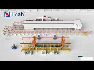 Gantry stepping electrodeposition coating line