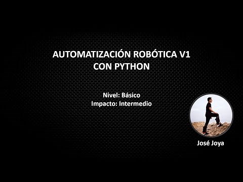 Automatización robótica (RPA) con Python - PyAutogui v1
